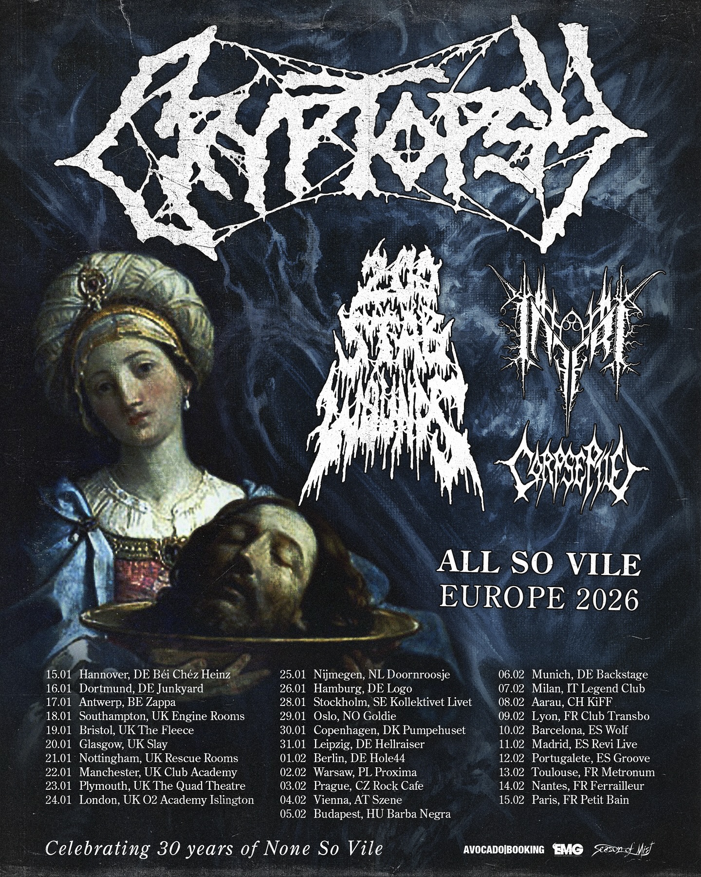 200 Stab Wounds Tour Poster 2026–2027